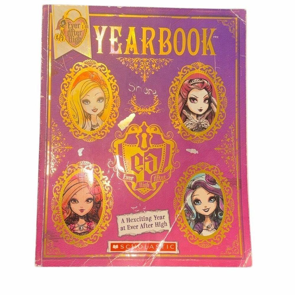 Ever After High school yearbook collectible book “a hexciting year”